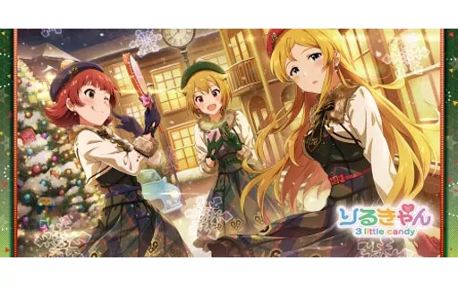 りるきゃん～3 little candy～ ビジュアルバスタオル 「アイドルマスター ミリオンライブ!」