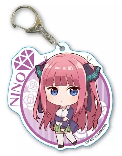 中野二乃 てくトコちょいデカアクリルキーホルダー 「五等分の花嫁」