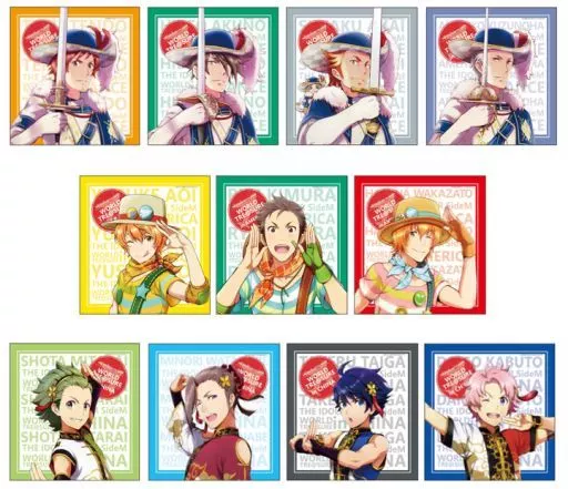 全11種セット 「アイドルマスター SideM マイクロファイバー WORLD TRE＠SURE vol.1」