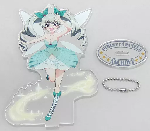 アンチョビ スタンド付きビッグアクリルキーホルダー～童話ver.～ 「セガコラボカフェ ガールズ＆パンツァー 最終章」
