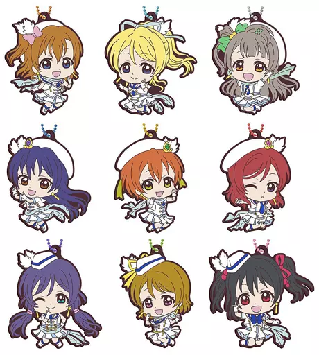 全9種セット 「ラブライブ! カプセルラバーマスコット 02」