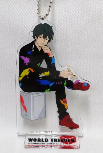 太刀川慶 BIGアクリルスタンドキーホルダー 「ワールドトリガー×GOOD SMILE×animatecafe」