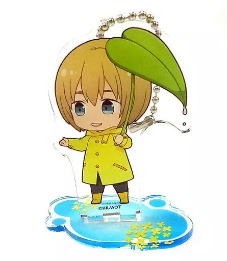 アルミン・アルレルト 「進撃の巨人 Season 3 Part.2×animatecafe トレーディングアクリルスタンドキーホルダー Aグループ」（チェーン欠品）