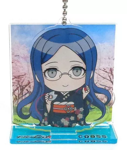 白銀つむぎ 「ニューダンガンロンパV3×AKIHABARA CROSS トレーディングアクリルジオラマキーホルダー」