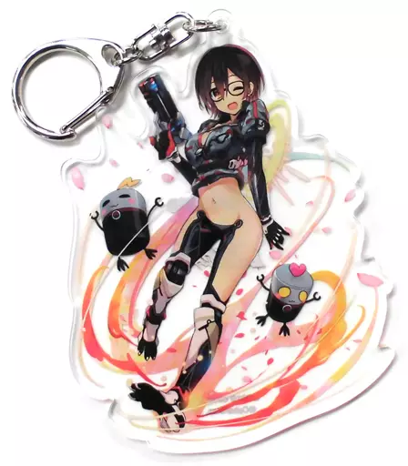 キーホルダー・マスコット(キャラクター)　ロボ子さん 暁のブレイカーズコラボ アクリルキーホルダー 「バーチャルYouTuber」 ホロライブ×アトレ秋葉原コラボグッズ