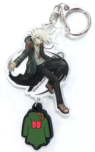 狛枝凪斗(ダンガンロンパ1・2) アクリルラバーキーホルダー 「ダンガンロンパシリーズ 希望ヶ峰学園購買部 in 池袋P’PARCO」
