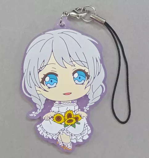 若宮イヴ(ラメ入り透明ver.) 「BanG Dream! ガールズバンドパーティ! ～2019 Summer～ in 渋谷マルイ トレーディングラバーストラップ ひまわりver.」