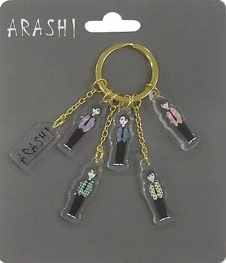 ARASHI EXHIBITION JOURNEY キーホルダー 嵐 - 嵐 ARASHI EXHIBITION JOURNEYスワロフスキー 未使用の通販 by