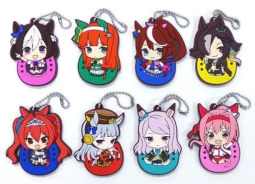 全8種セット 「ウマ娘 プリティーダービー ダービーラバーマスコット」