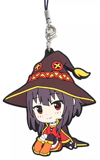 めぐみん B ラバーストラップ きゅんキャラいらすとれーしょんず 「一番くじ 映画 この素晴らしい世界に祝福を!紅伝説」 G賞