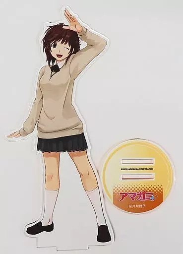 桜井梨穂子 BIGアクリルポップ　 アクリルスタンド アマガミ10周年記念展 中古】アクリルスタンド・アクリルパネル 桜井梨穂子(夏服) アクリル