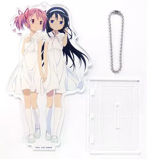 キーホルダー・マスコット(キャラクター)　鹿目まどか＆暁美ほむら アクリルキーホルダー 「劇場版 魔法少女まどか☆マギカ[新編]叛逆の物語」 公式オンラインショップ シャフトテンオープン記念グッズ