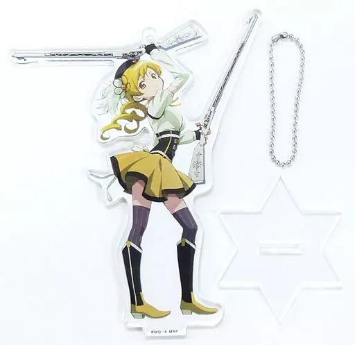 巴マミ スタンド台座付きアクリルキーホルダー 「マギアレコード 魔法少女まどか☆マギカ外伝」