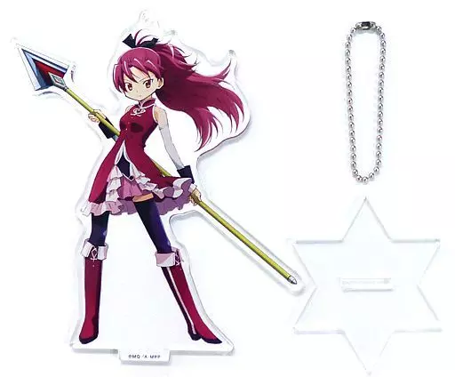 佐倉杏子 スタンド台座付きアクリルキーホルダー 「マギアレコード 魔法少女まどか☆マギカ外伝」