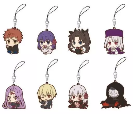全8種セット 「劇場版 Fate/stay nightViVimusラバーストラップコレクション」