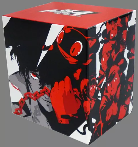 特典系収納BOX(キャラクター)　集合 副島成記描き下ろし収納BOX 「Blu-ray/DVD ペルソナ5 the Animation」 店舗共通全巻購入特典