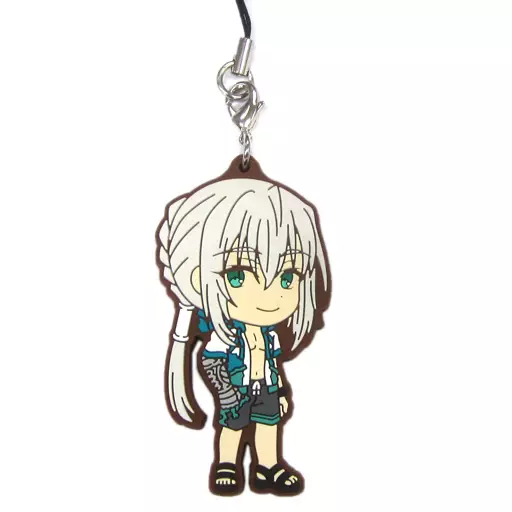 セイバー/ベディヴィエール サバ★フェスボーイズver.ラバーストラップ きゅんキャラいらすとれーしょんず 「一番くじ Fate/Grand Order～夏だ!リゾートだ!サーヴァント・サマー・フェスティバル!!～」 J賞