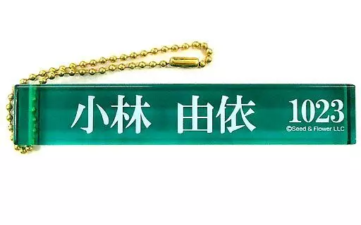 小林由依 アクリルスティックキーホルダー 「くじっちゃお 欅坂46くじ(2019)」 アクリルスティックキーホルダー賞