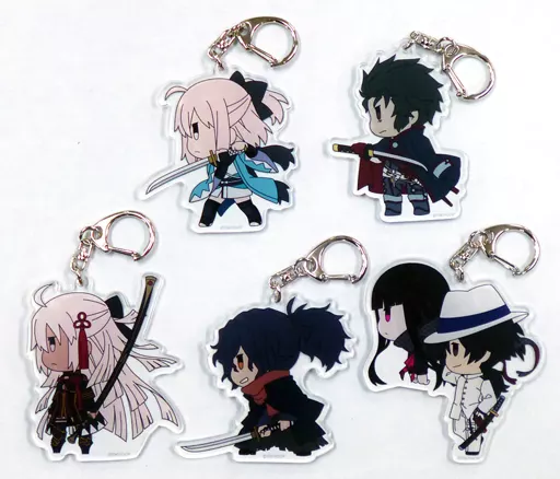 全5種セット 「Fate/Grand Order ぷちサバ!ばとるお楽しみアクリルキーホルダー vol.2」 C96グッズ