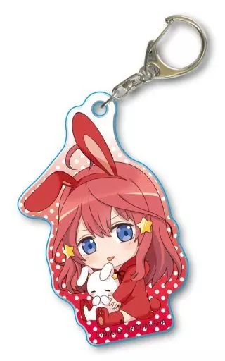 中野五月 ぎゅぎゅっと月見 うさみみアクリルキーホルダー 「五等分の花嫁」