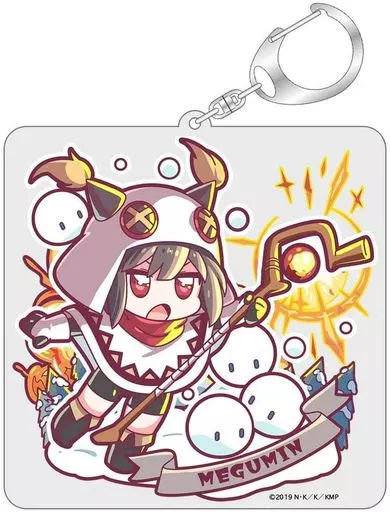 2.めぐみん(雪精) ワンシーンアクリルキーホルダー 「この素晴らしい世界に祝福を!紅伝説」