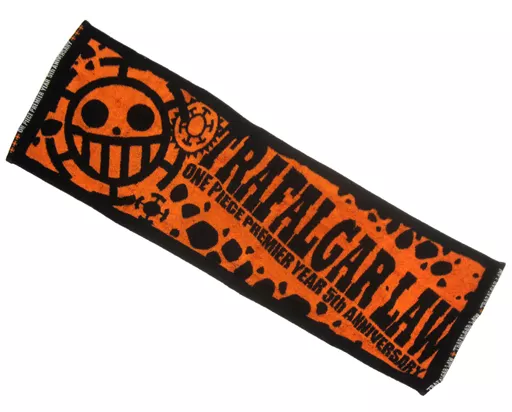 ワンピース東京タワー限定 ロングタオル トラファルガー・ロー ONE PIECE』フルカラーフェイスタオル トラファルガー・ロー
