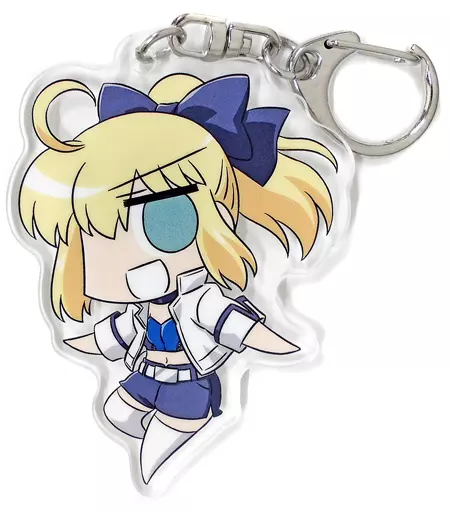 青セイバー 「Fate/hollow ataraxia カプセルさーばんと アクリルキーホルダーコレクション」 Character1 2017グッズ