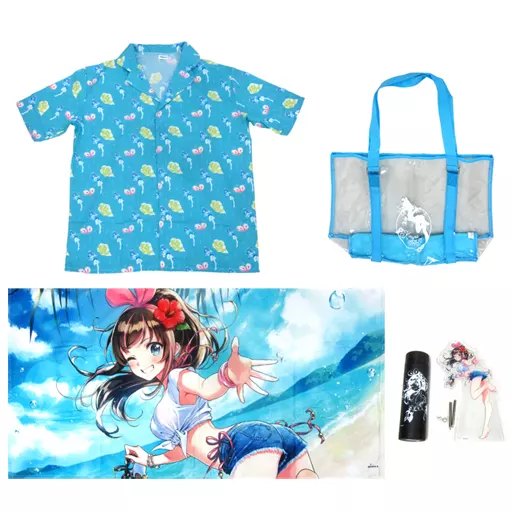 その他雑貨(キャラクター)　C96 バーチャルYouTuber キズナアイ ひまわり畑セット 駿河屋 -<中古>C96 バーチャルYouTuber キズナアイ ビーチセット
