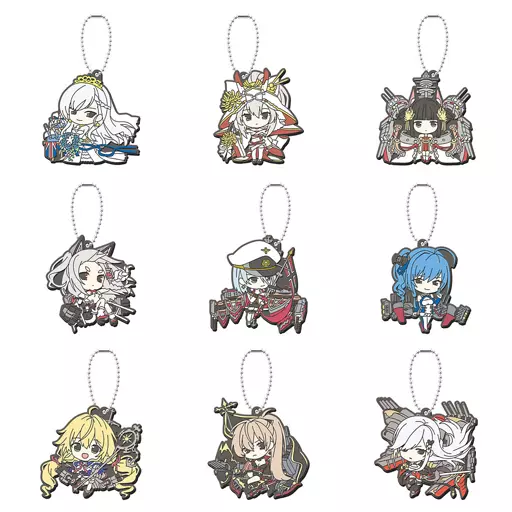 全9種セット 「アズールレーン カプセルラバーマスコット3」