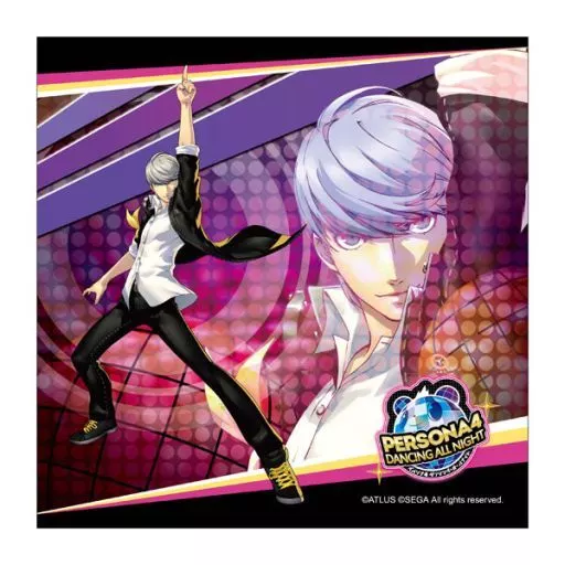 ペルソナ ダンシングオールナイト 非売品タオル 駿河屋 -<中古>P4主人公 マイクロファイバー 「ペルソナ4 ダンシング