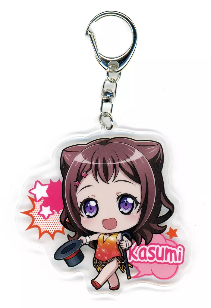 戸山香澄(衣装) 「BanG Dream! ガールズバンドパーティ! トレーディングアクリルキーホルダーTheater ver.」 イオンシネマ限定
