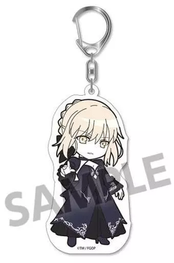 セイバー/アルトリア・ペンドラゴン〔オルタ〕 ドレスver. 「Fate/Grand Order ぴくりる! トレーディングアクリルキーホルダー vol.8」