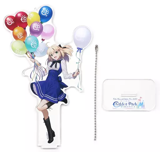 セイバー/アルトリア・ペンドラゴン〔リリィ〕 描き下ろしイラスト アクリルマスコット パークスタッフ 「Fate/Grand Order Fes 2019 カルデアパーク」