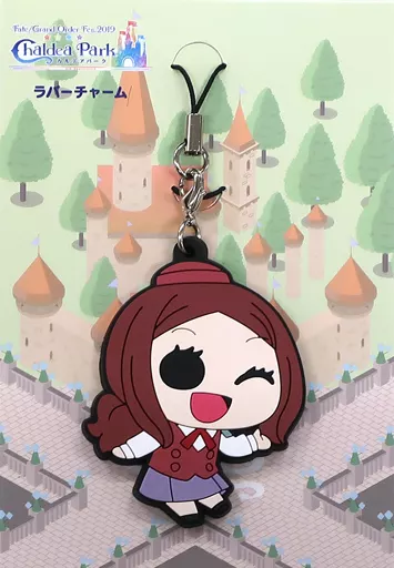 キャスター/レオナルド・ダ・ヴィンチ(2部ver.) 描き下ろしイラスト ラバーチャーム 「Fate/Grand Order Fes 2019 カルデアパーク」