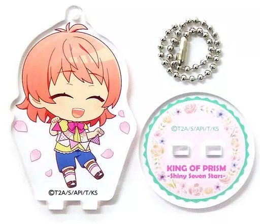 西園寺レオ 「KING OF PRISM -Shiny Seven Stars-×animatecafe トレーディングアクリルスタンドキーホルダー ボタニカルピクニックver.」