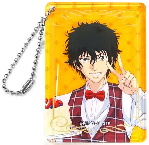 8.切原赤也 「新テニスの王子様 スクエアアクリルキーホルダーコレクション バースデーB」