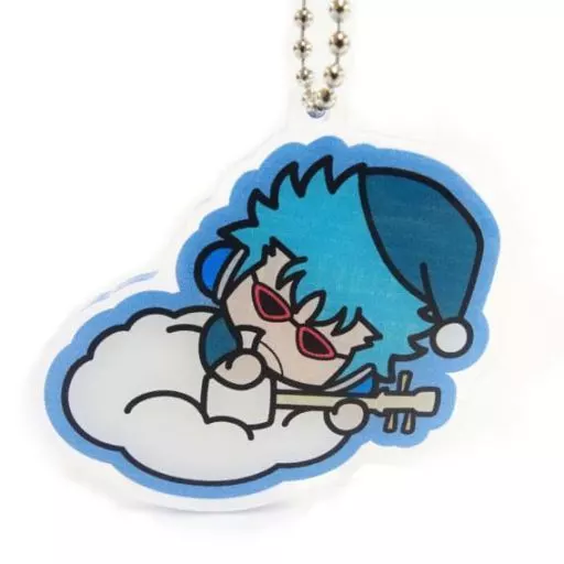 河上万斉(KIHEITAI×GOROPIKADON) おやすみ柄とぅるるんアクリルキーホルダー 「銀魂×Sanrio characters」