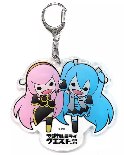 ミク＆ルカ 特製アクリルキーホルダー 「初音ミク マジカルミライ2019」 マジカルミライクエスト2019 ～Jump for ANSWER～ クリア景品