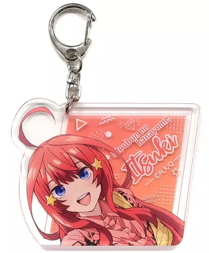中野五月(ラグジュアリー) 描き下ろしアクリルキーホルダー 「五等分の花嫁」 C96グッズ
