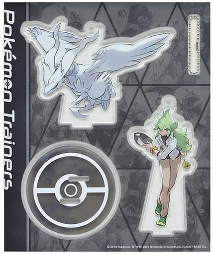 駿河屋 -<中古>N＆レシラム アクリルスタンドキーホルダー Pokemon