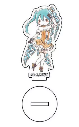 駿河屋 -<中古>初音ミク(オレンジブロッサム) 「アクリルぷちスタンド