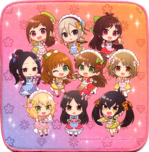 集合 ふわふわタオル 「アイドルマスター シンデレラガールズ×SWEETS PARADISE」