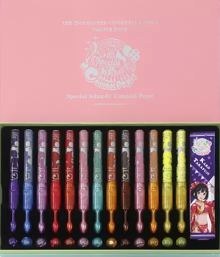 7thLIVE TOUR Comical Pops! Ver. 公式コンサートライト 13本セット 「THE IDOLM＠STER CINDERELLA GIRLS 7thLIVE TOUR Special 3chord♪」