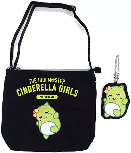 ぴにゃこら太 刺繍ショルダーバッグ＆パスケースセット 「THE IDOLM＠STER CINDERELLA GIRLS 7thLIVE TOUR Special 3chord♪」（本体不備（中））