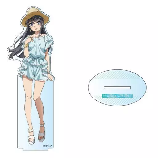 青春ブタ野郎シリーズ 桜島麻衣 デカアクリルスタンド デートver. 駿河屋 -<中古>桜島麻衣(デートver.) デカアクリルスタンド 「青春ブタ