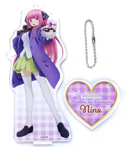 中野二乃(バレンタインver.) スタンドアクリルキーホルダー 「五等分の花嫁」