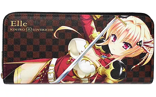 駿河屋 -<中古>エル 長財布 「金色ラブリッチェ」 SAGA PLANETS 