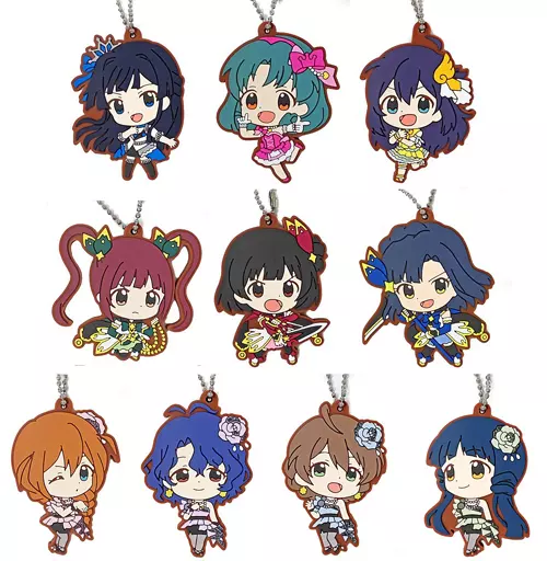全10種セット 「アイドルマスター ミリオンライブ! カプセルラバーマスコット2」
