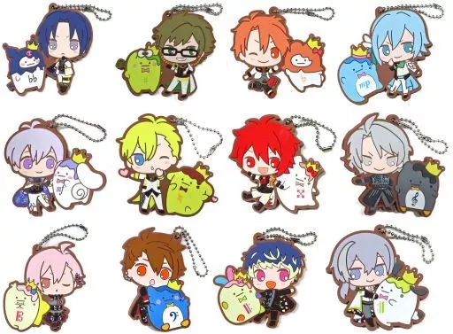 全12種セット 「アイドリッシュセブン Sanrioflavor カプセルラバーマスコット」