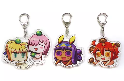 集合(大分ver.) アクリルキーホルダーセット(3個組) 「Fate/Grand Order FGO冬祭り 2017-2018 ～冬のファラオ大感謝祭～」 大分会場限定